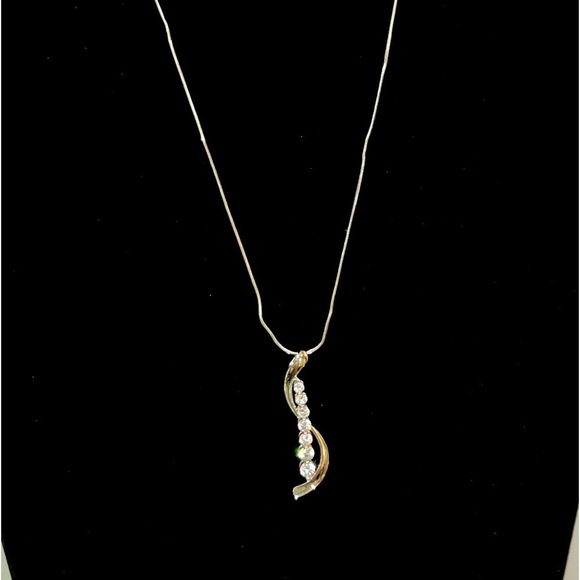 Beautiful necklace made in Italy. Mark is S925. - Picture 3 of 3